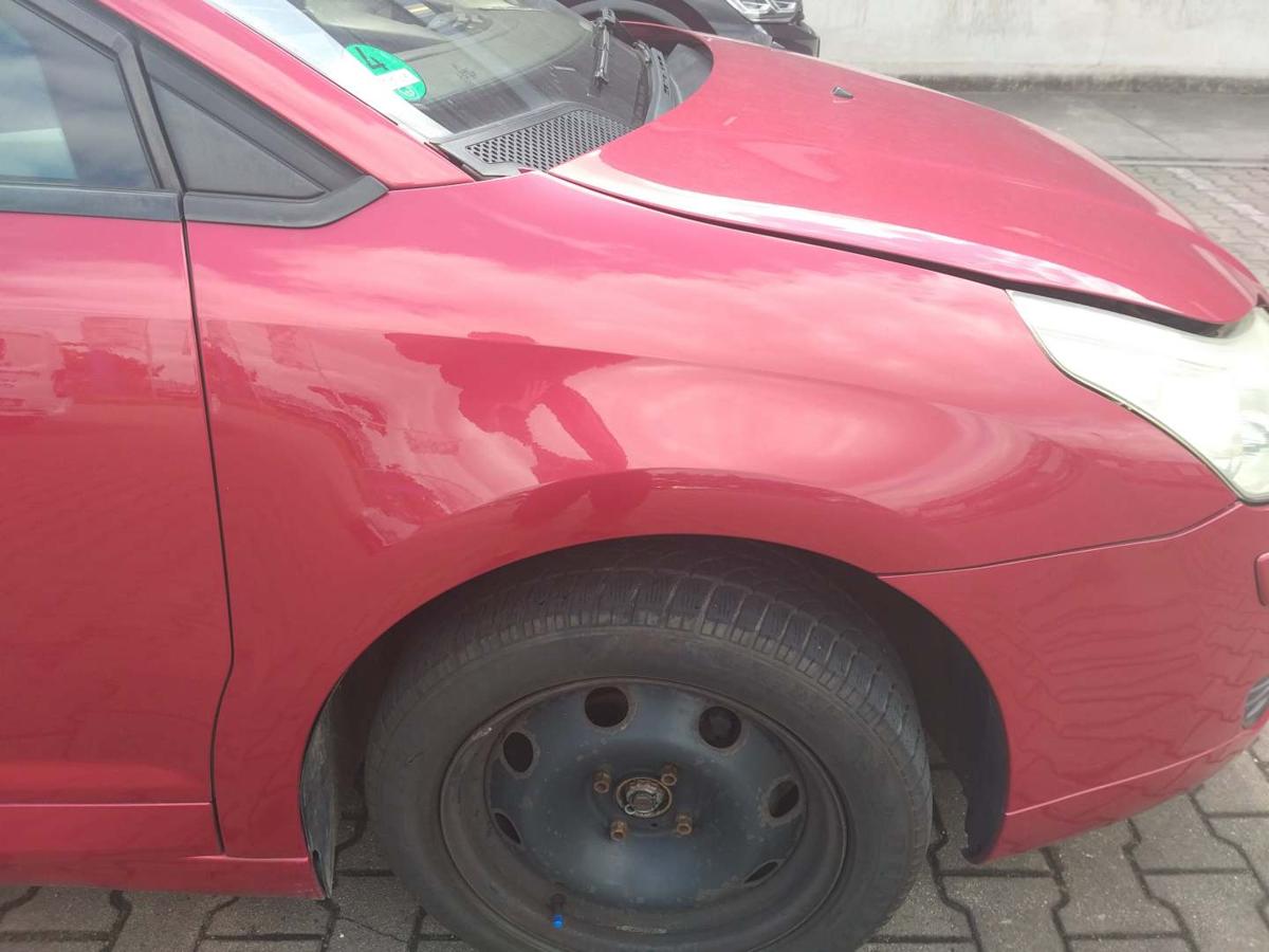 Citroen C4 original Kotflügel vorn rechts EKQ Luziferrot Bj.2006